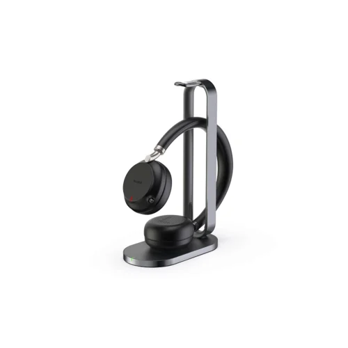Гарнитура BH72 with Charging Stand UC Black USB-A, Беспроводная BT, BHC76,Зарядка Qi,HD звук,Шумоподав.,Черная Гарнитура BH72 with Charging Stand UC Black USB-A, Беспроводная BT, BHC76,Зарядка Qi,HD звук,Шумоподав.,Черная